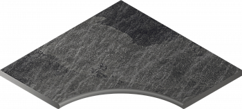 Титанио Бортик 60X60 Угловой Закруглённый 30