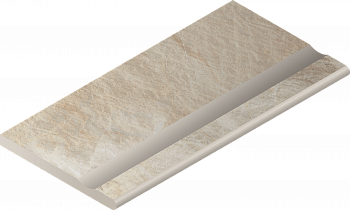 Уайт Бортик 30X60 С Выемкой Закруглён