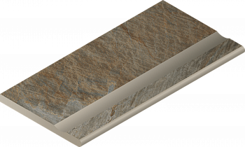 Дарк Бортик 30X60 С Выемкой Закруглён