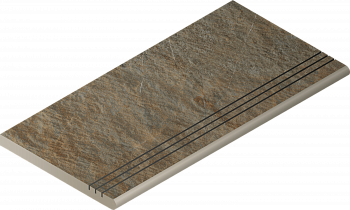 Дарк Ступень Закругленная Грип 30X60